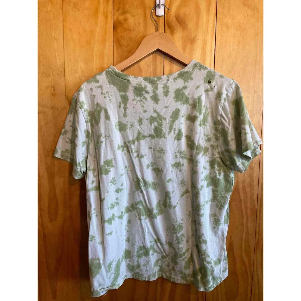 Size XL The North Face Green Women's Short Sleeve Shirt - Picture 4 of 5